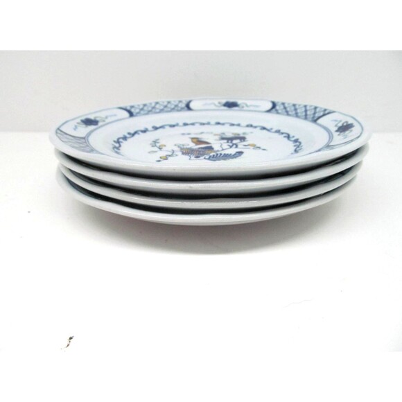 Wedgwood Volendam  Set Of Four 6 1/4" Bread Butter Dessert  Made In England - Picture 6 of 8